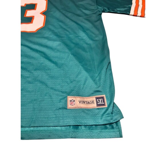 Vintage NFL Pro Line Dan Marino Miami Dolphins Jersey Teal 13 Mens 5XL Rare VTG - Picture 3 of 12